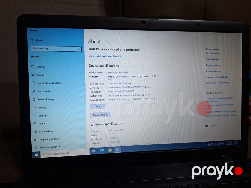 Salam.komp ideal veziyyetdedi,az istifade olunub,tek problem — Samsung, Bakı (7)