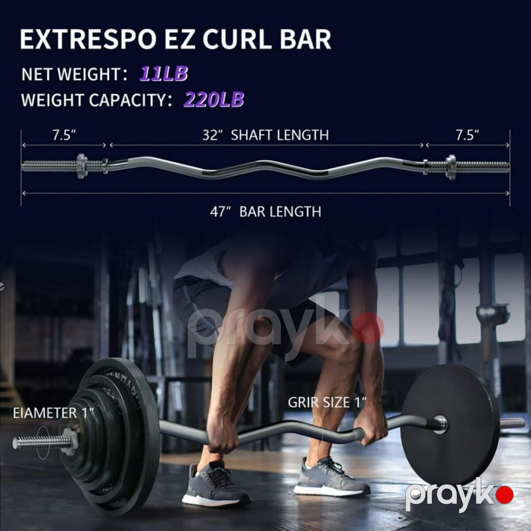 Curl barbell bar f30-ştanq əyri qrifi — İdman, hobi, istirahət, Bakı (2)