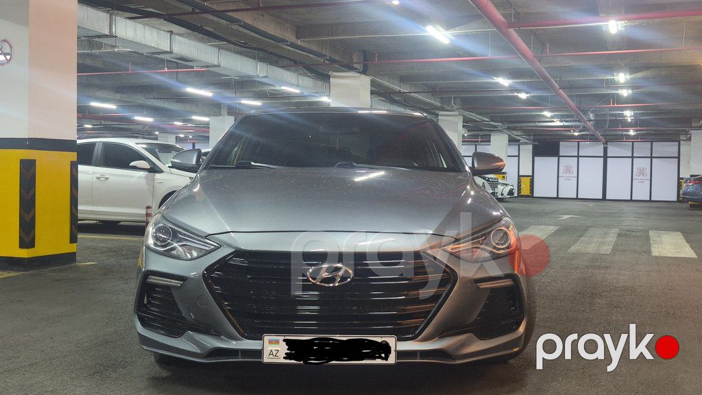 Hyundai Elantra, 1.6 L, 2017 il, 105 000 km — Avtomobillər, Gəncə (6)