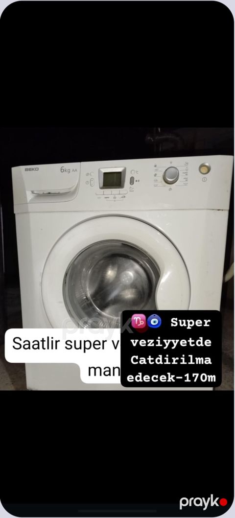 Beko paltaryuyan maşın - Yükləmə: 6 kq - Enerji sinfi: AA - Ön — Şirvan