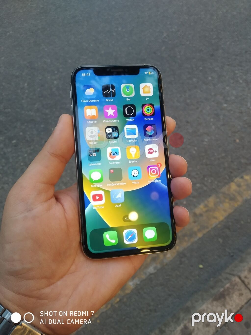 IPhone X, 256 GB, Qara — Apple iPhone, Masazır (2)