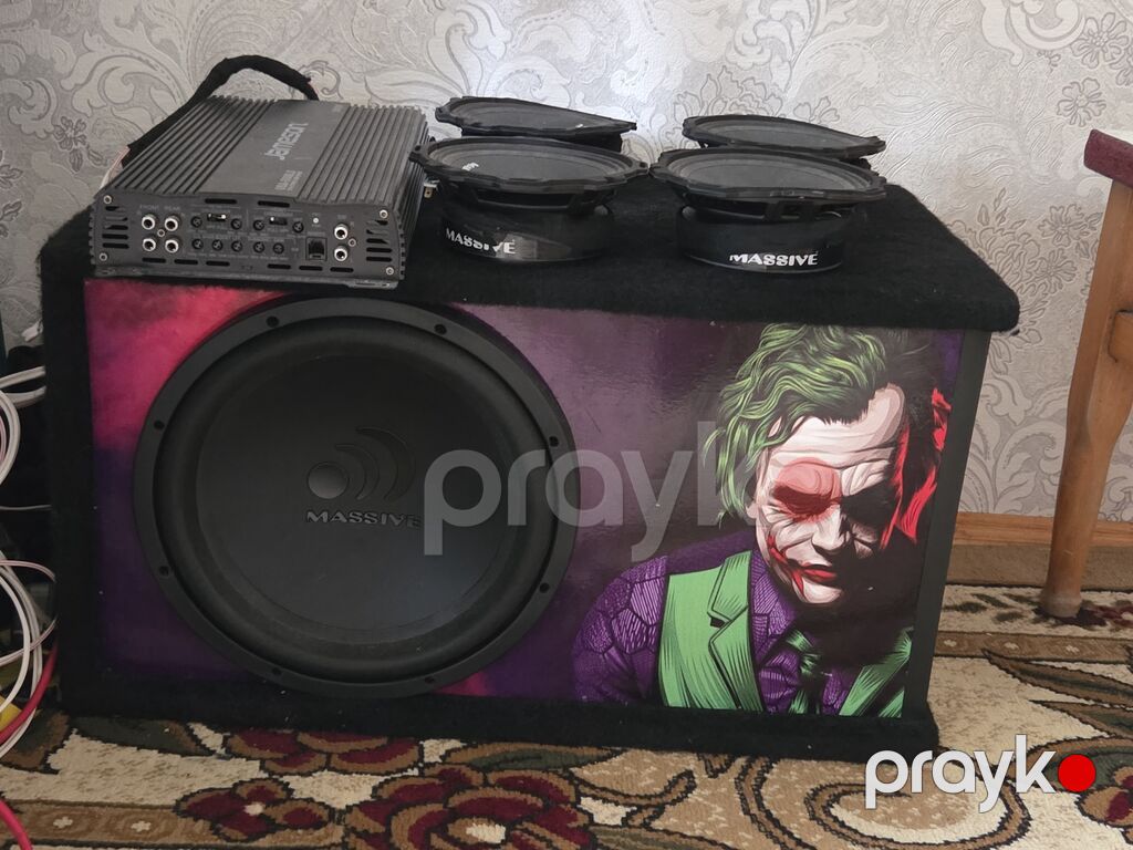Avtomobil üçün güclü audio sistem dəsti. Komplektə daxildir — Avtomobil akustikası, Fatmayı (2)