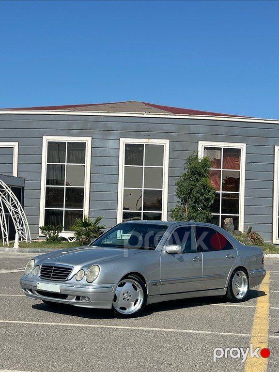 Mercedes E 220, 2.2 L, 2001 il, 397 000 km — Avtomobillər, Bakı (3)