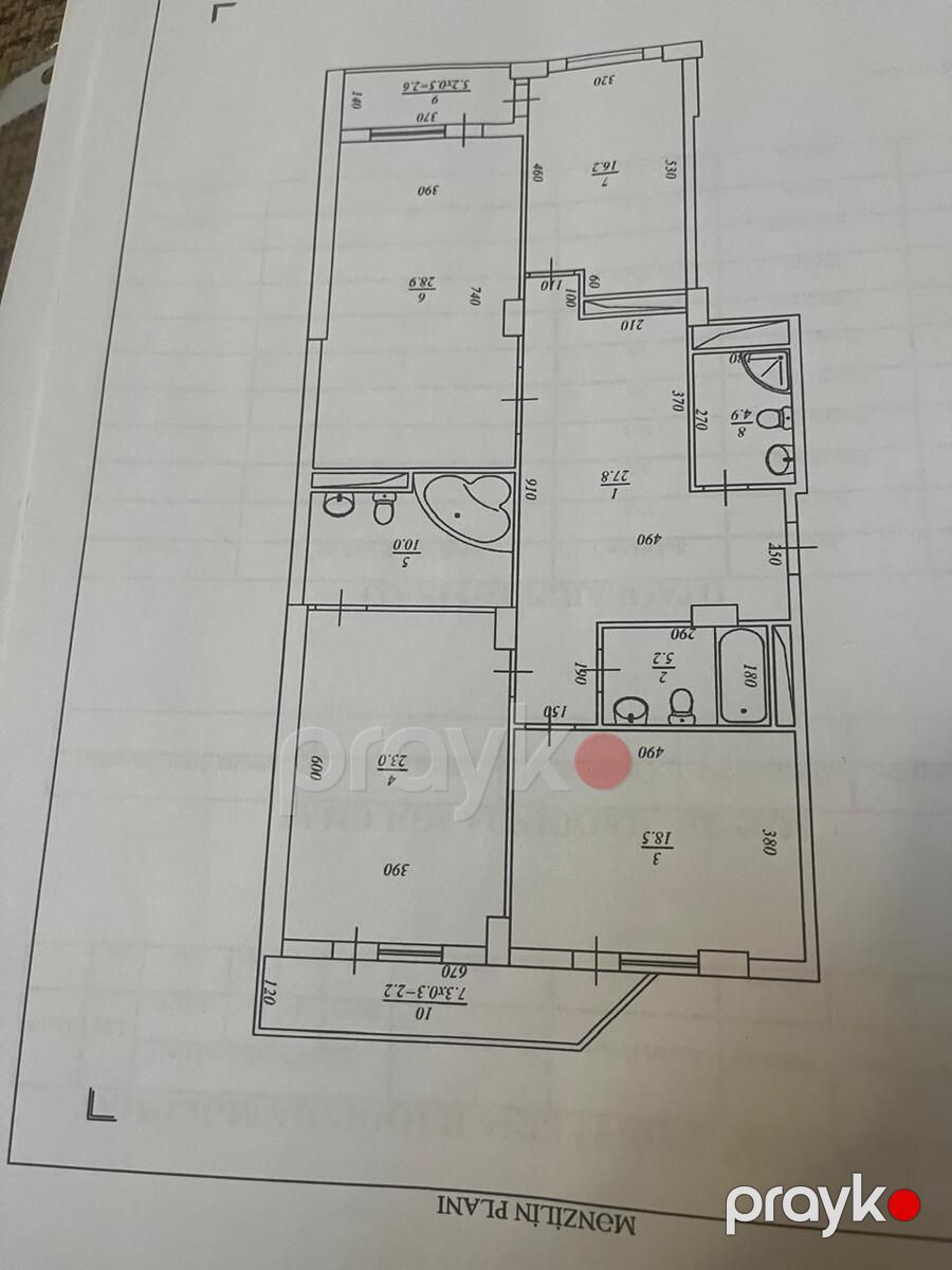 Satılır 3 otaqlı yeni tikili 155 m² — Mənzil, Bakı (2)