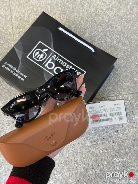 Rayban Matte Black Gen 2 — Bakı