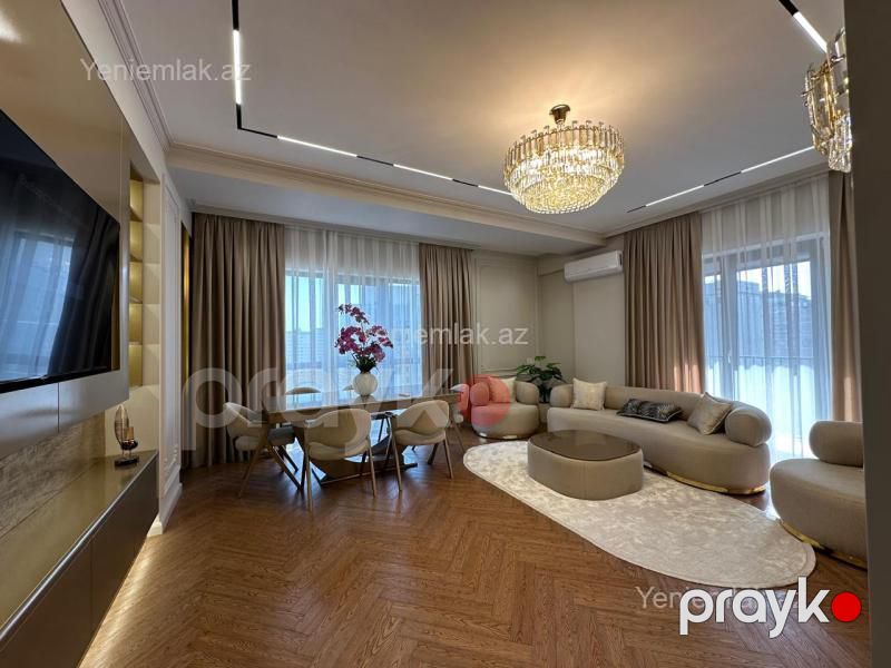 Satılır 3 otaqlı Bina evi menzil (Yeni tikili), 127 m², Xətai rayonu — Mənzil, Bakı (5)