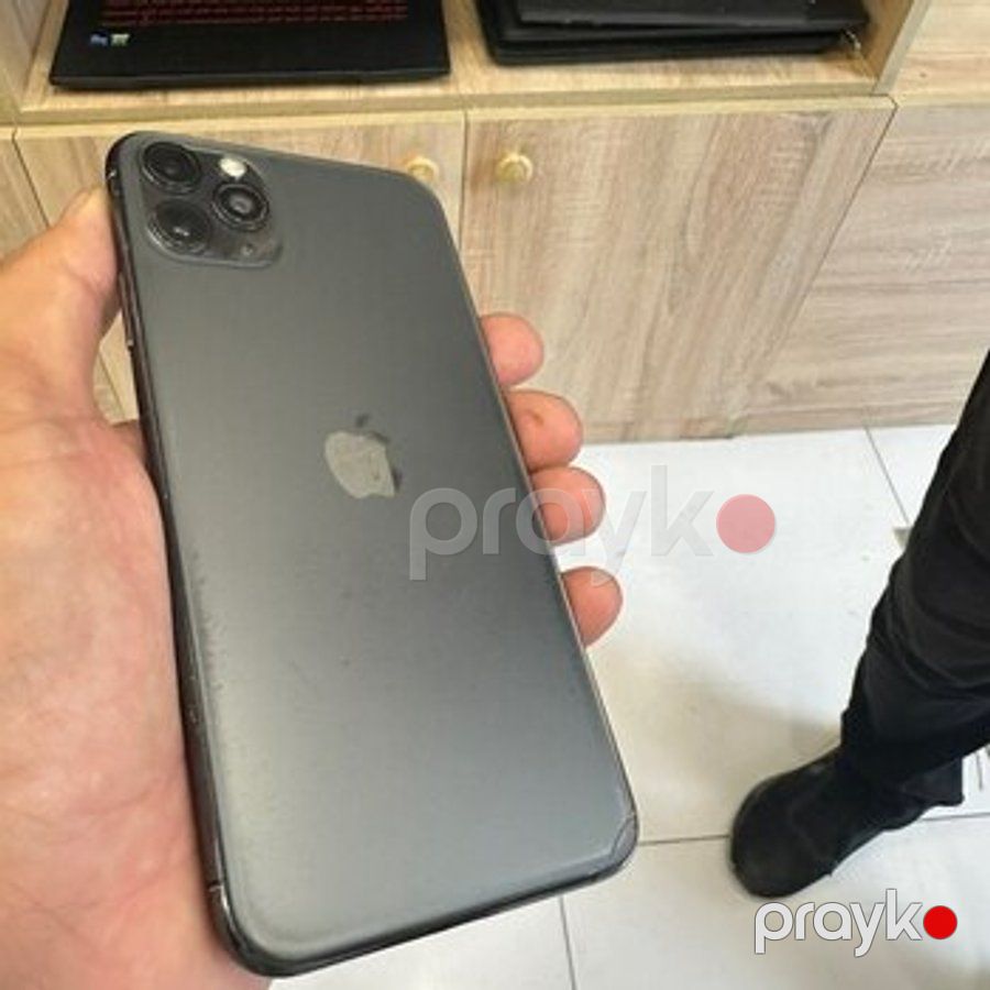 Apple iPhone 11 Pro Max Midnight Green 256GB/4GB — Smartfonlar, Bakı (2)