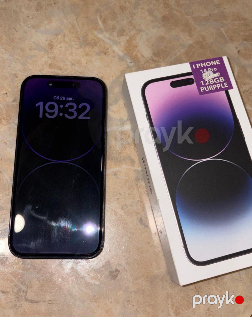 Apple iPhone 14 Pro Deep Purple 128GB/6GB — Smartfonlar, Bakı (3)