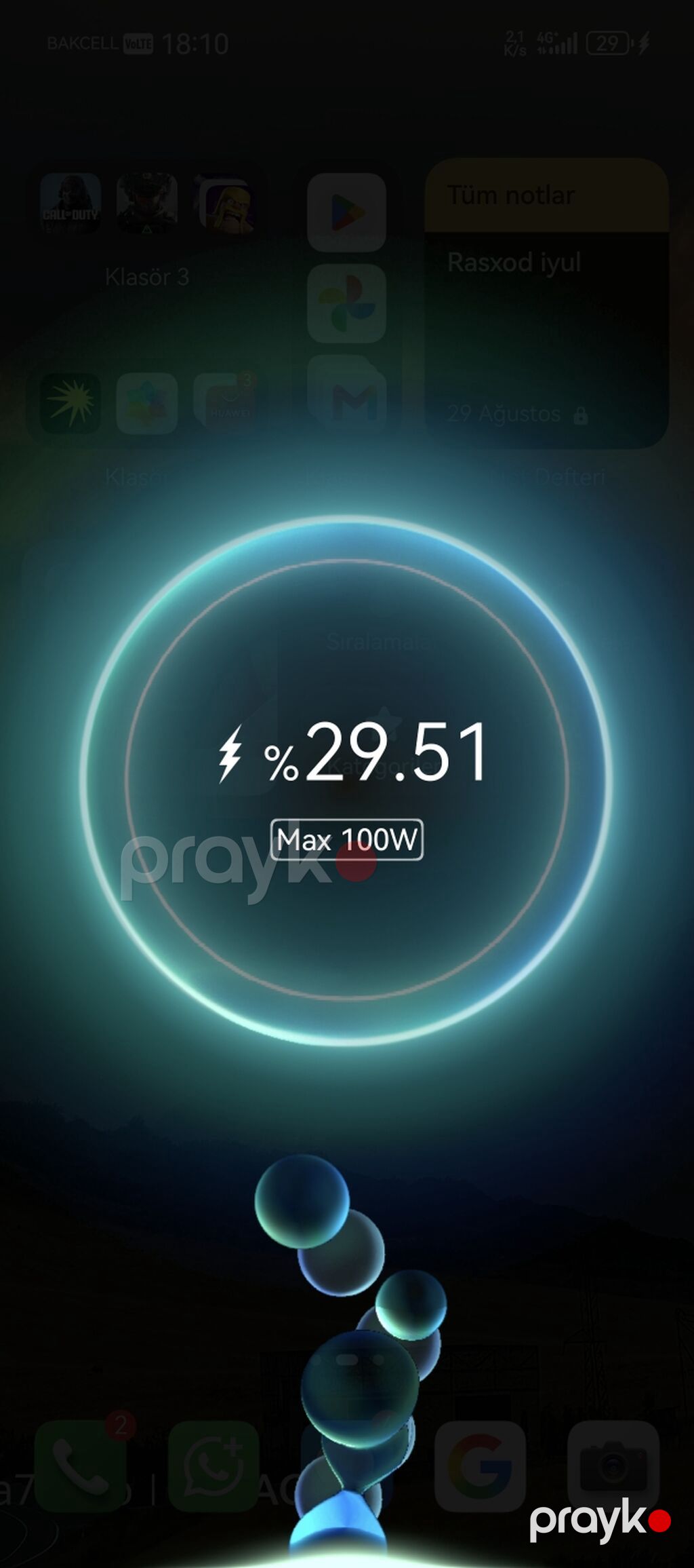 Orijinal qutudan çıxan Honor SuperCharge 66W Adapter. Honor — Şarj cihazları, Bakı (7)