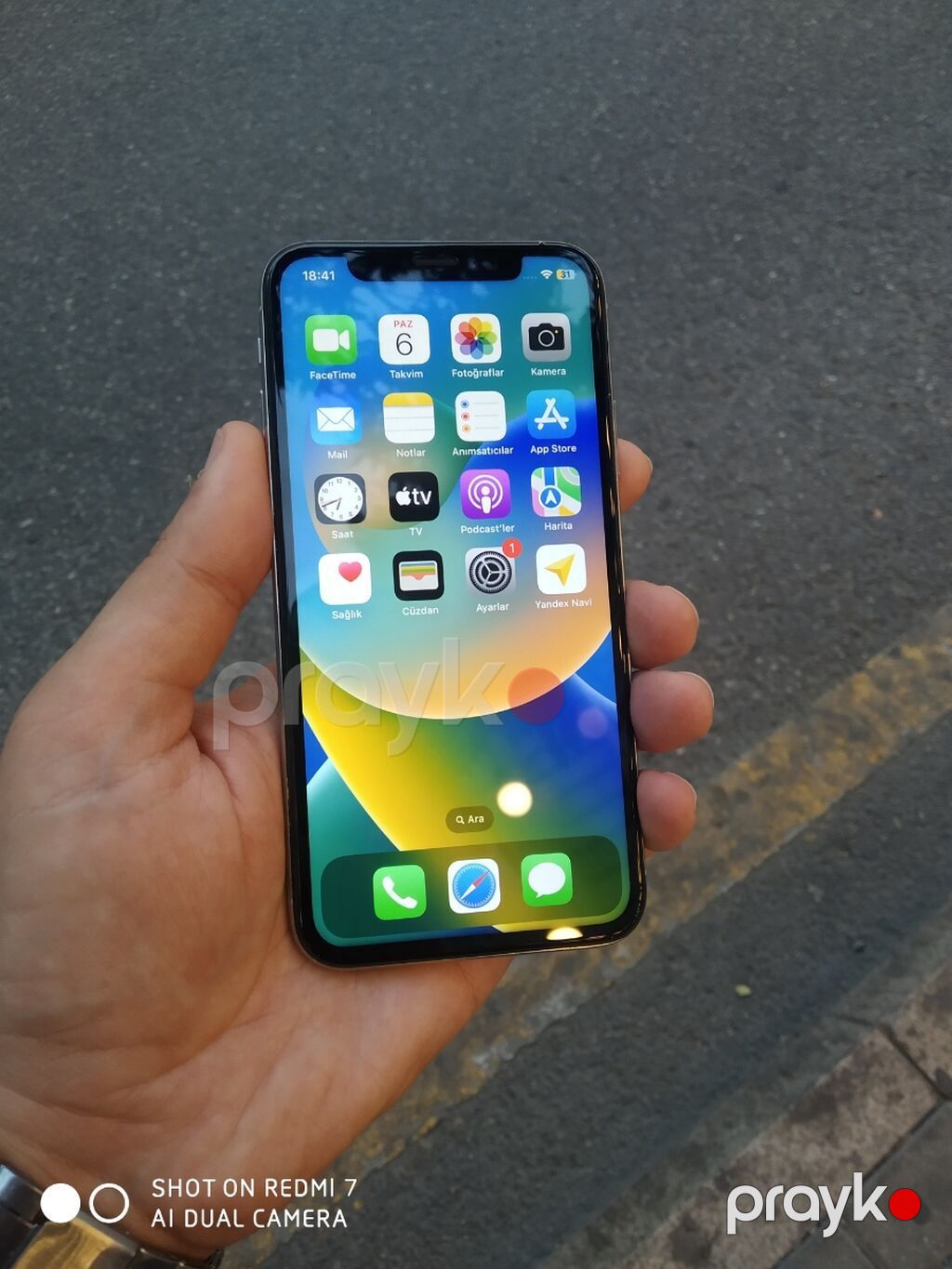 IPhone X, 256 GB, Qara — Apple iPhone, Masazır (3)
