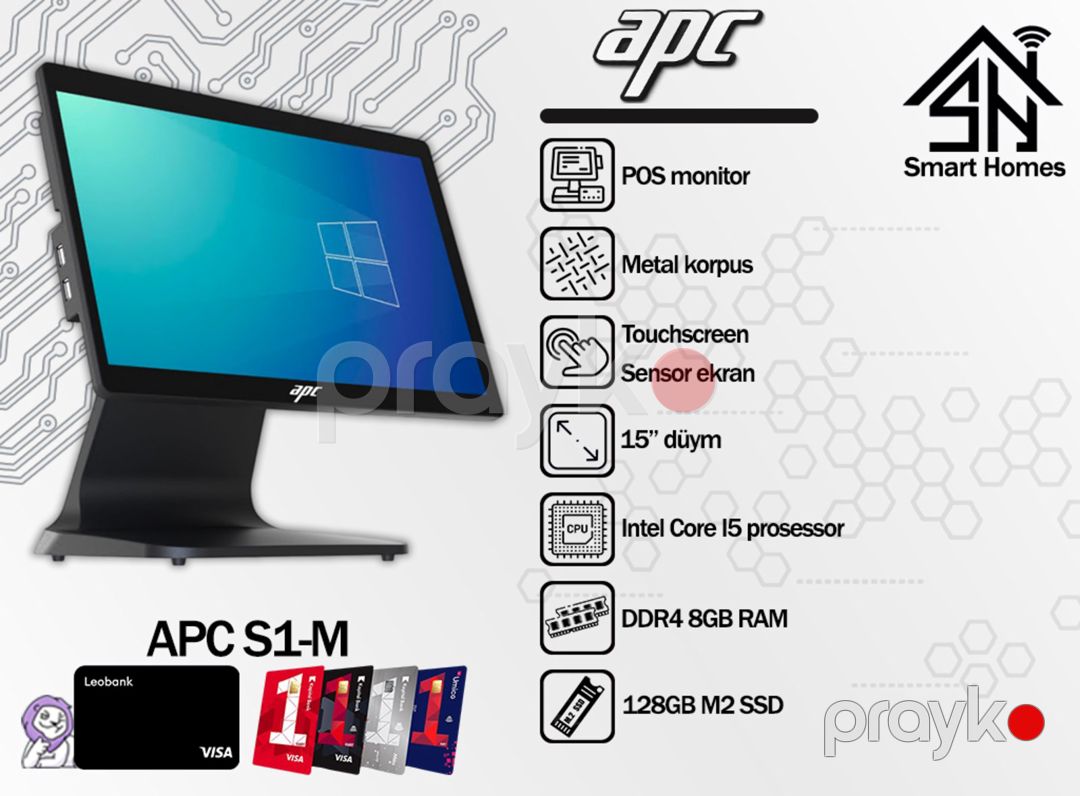APC POS kassa üçün monitorlar — Biznes və avadanlıq, Bakı (4)
