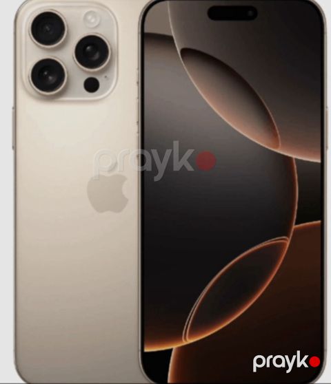 IPhone 16 Pro Max, 256 GB, Qızılı, Face ID — Bakı