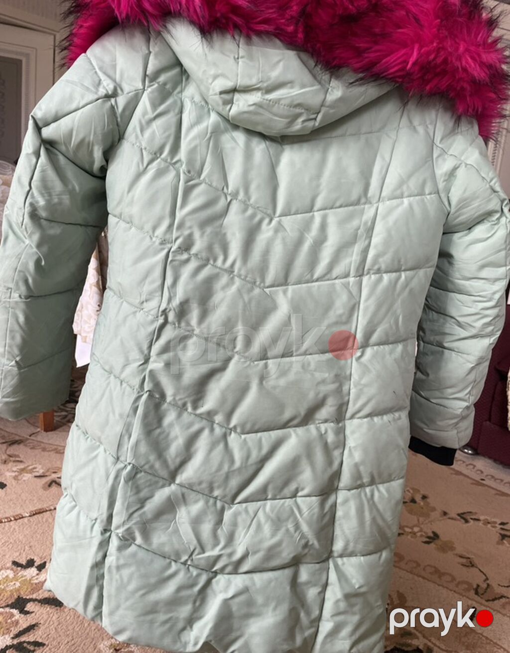 Kurtka, Qız üçün, 10 - 12 yaş — Uşaq geyimi, Quba (3)