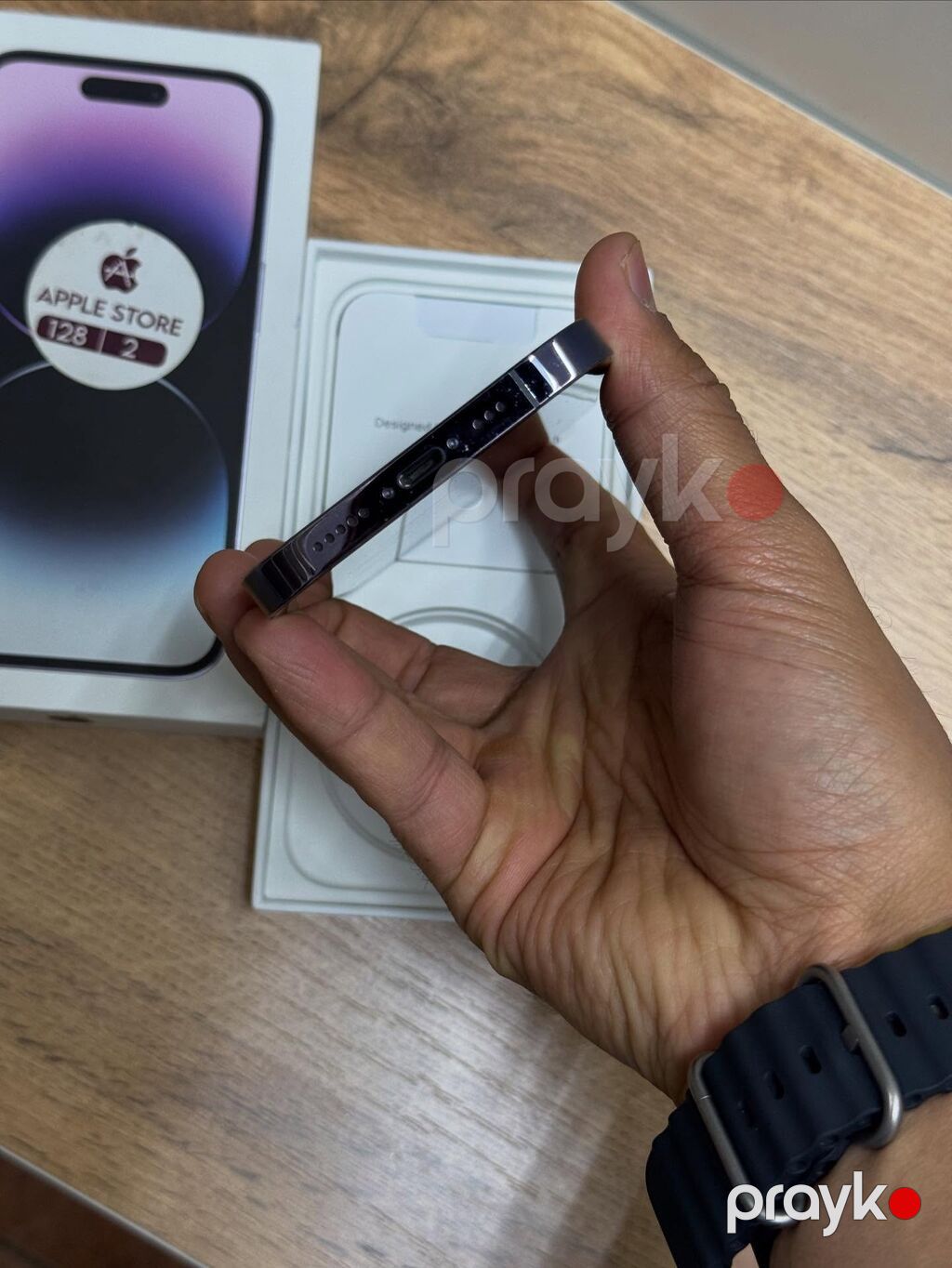 IPhone 14 Pro, 256 GB, Deep Purple, Zəmanət, Kredit, Simsiz şarj — Apple iPhone, Bakı (5)