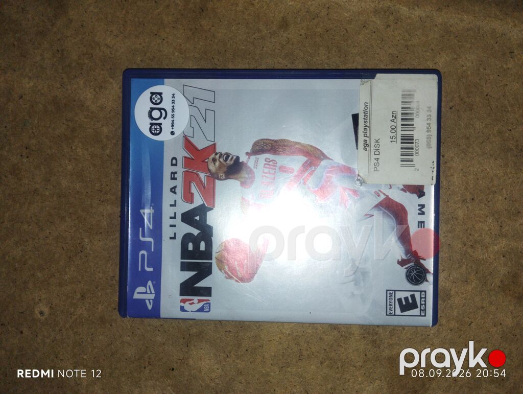 PlayStation oyun diskləri və pult dəsti Dəst tərkibi: - PS4 üçün NBA — Konsol oyunları, Bakı (2)