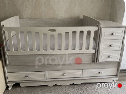 Uşaq beşiyi və komodlu modul dəst - Marka/model: Baby Mood — Gəncə
