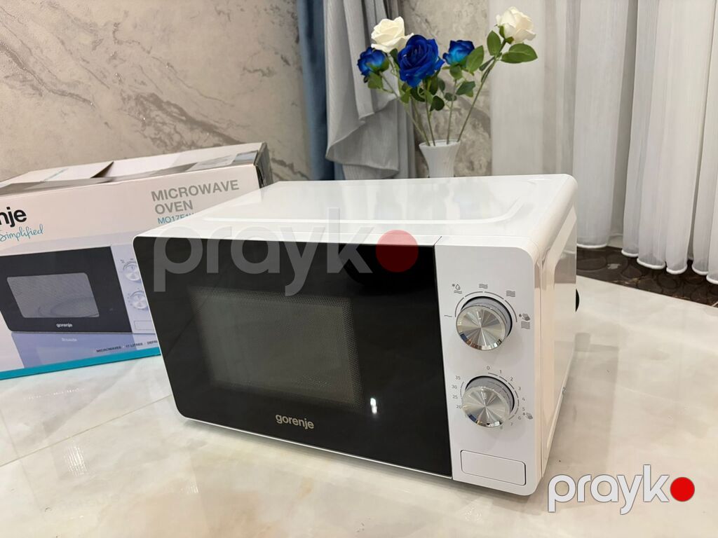 Gorenje MO17E1W mikrodalğalı soba - Mexaniki idarəetmə: 2 fırlanan — Mikrodalğalı sobalar, Digah (2)