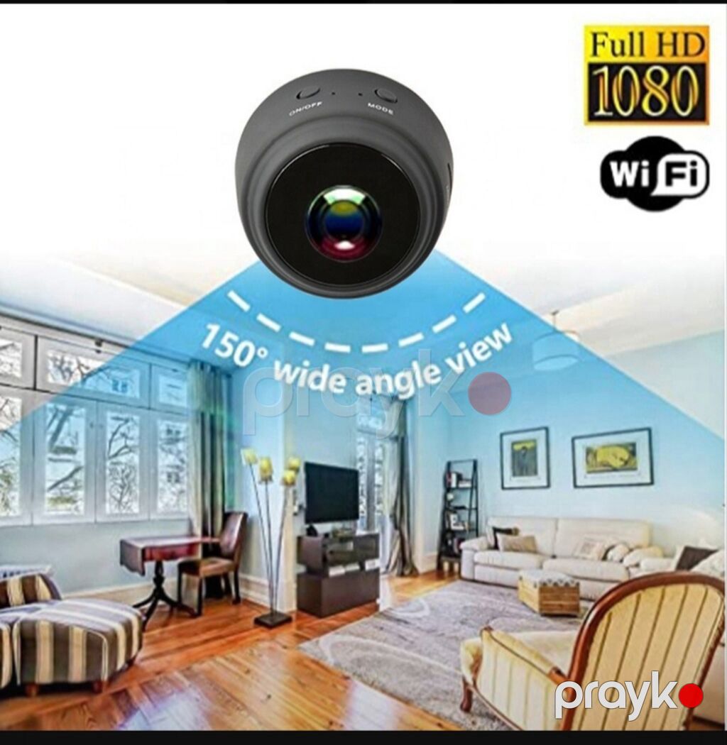 Əvvəlcədən sifaris olunur Wi‑Fi Mini Təhlükəsizlik Kamerası – Full HD — Surveillance sistemləri, Tovuz (2)