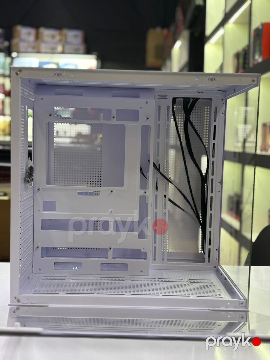 Gaming case LC-360 Atx Aquarium Case (White) — Kompüterlər və noutbuklar, Bakı (3)