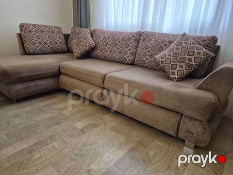Диван угловой Embawood Из велюровой ткани в отличном состоянии. Künc — Bakı