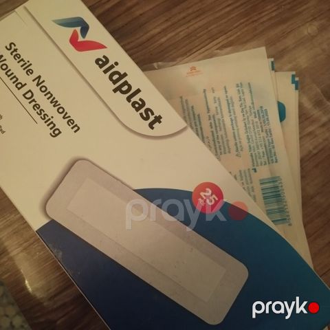 Aidplast Steril Nonwoven Wound Dressing – 30 ədəd ümumi, qutuda 25 — Bakı