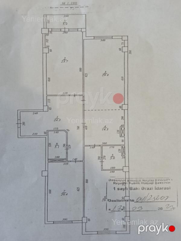 Satılır 4 otaqlı Bina evi menzil (Yeni tikili), 171 m², Xətai rayonu — Mənzil, Bakı (2)