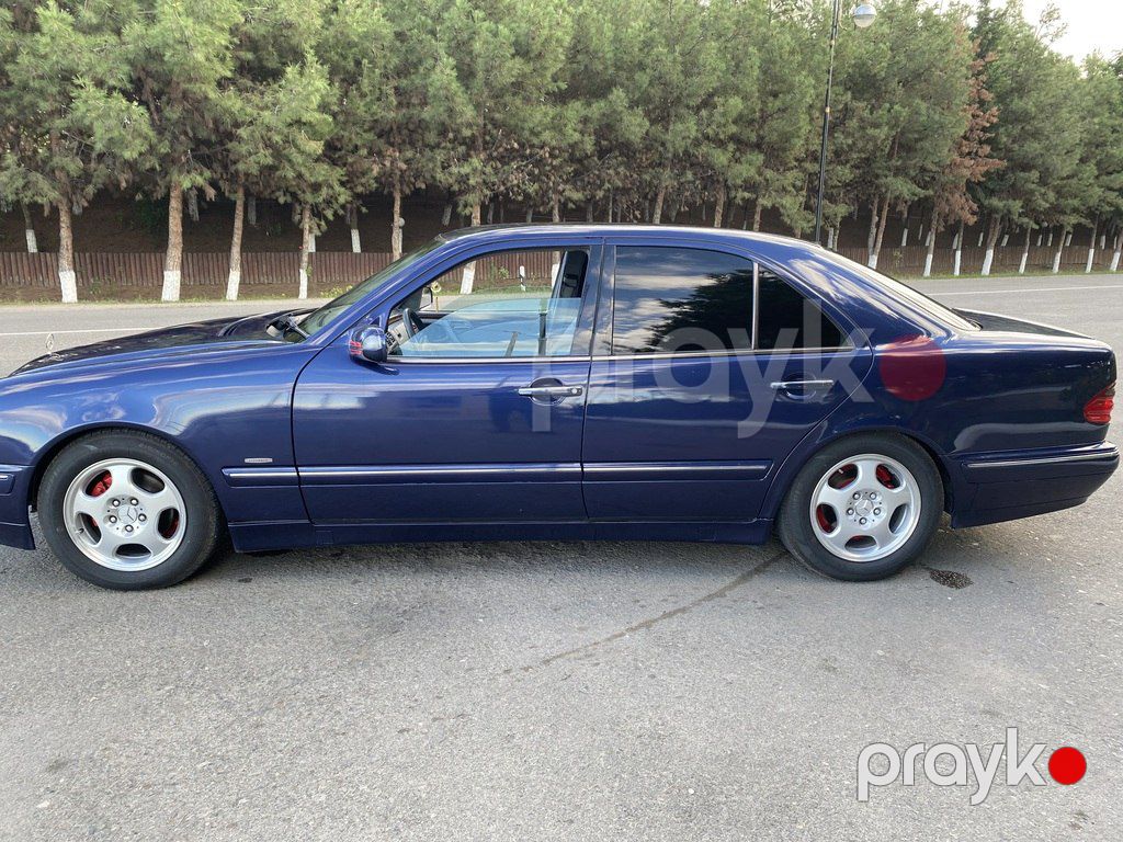 Mercedes E 240, 2.4 L, 1999 il, 250 000 km — Avtomobillər, Qazax (3)