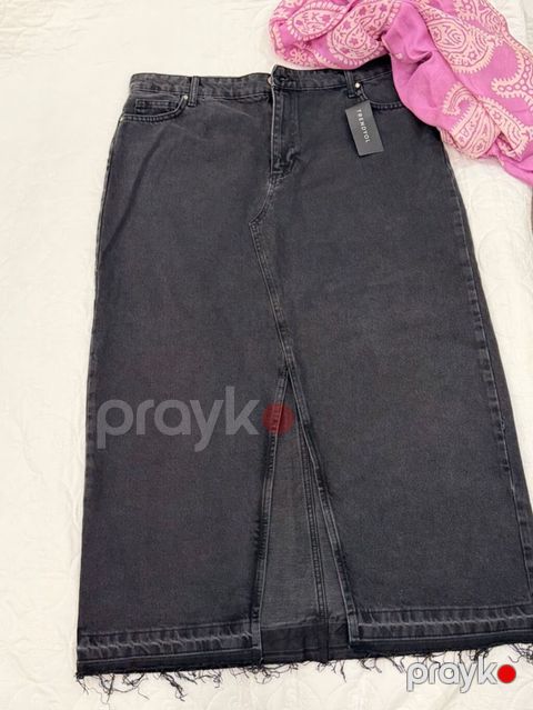 Maksi Ətək, Trendyolmilla, Cins, 2XL — Bakı
