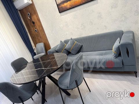 Yemək otağı üçün müasir masa və 4 ədəd stul dəsti - Masa: oval — Bakı