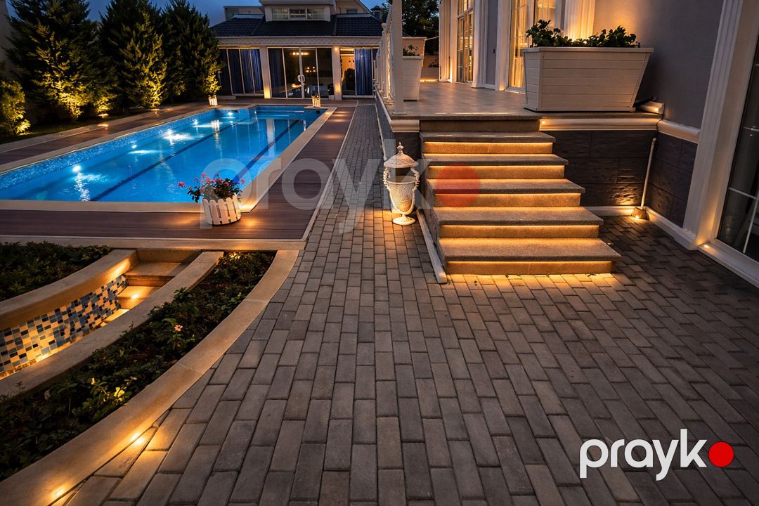 Satılır 5 otaqlı həyət evi/bağ evi 500 m² — Ev, villa, Bakı (8)