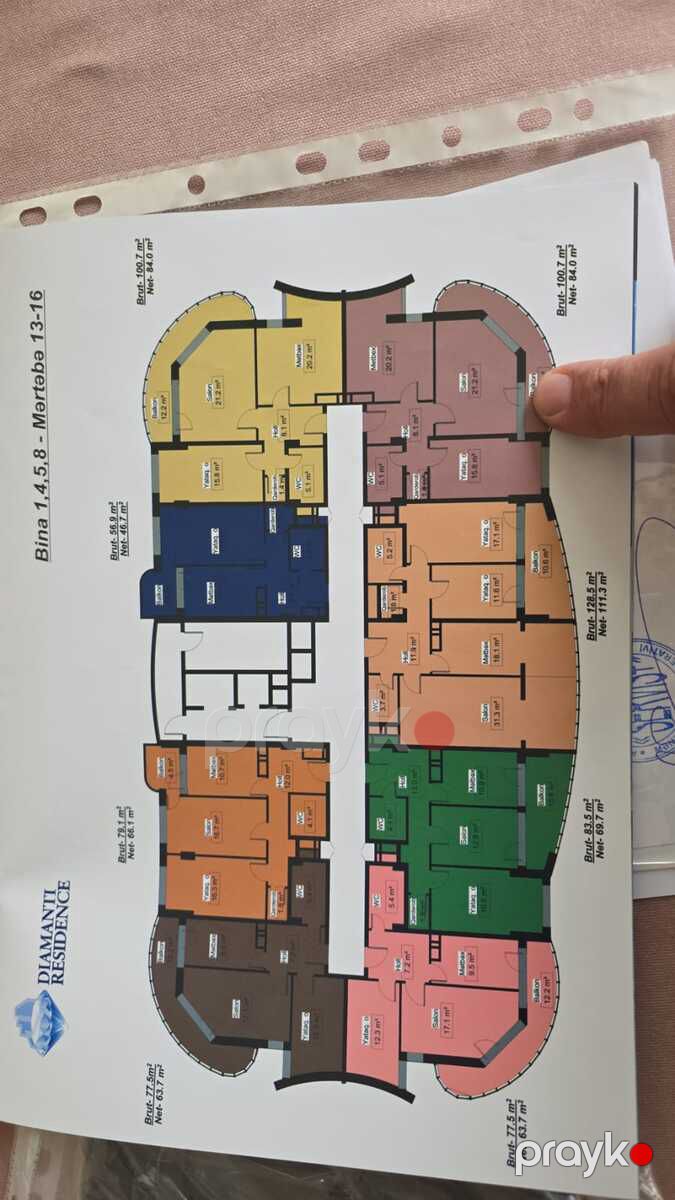 Satılır 2 otaqlı yeni tikili 82.6 m² — Mənzil, Bakı (2)