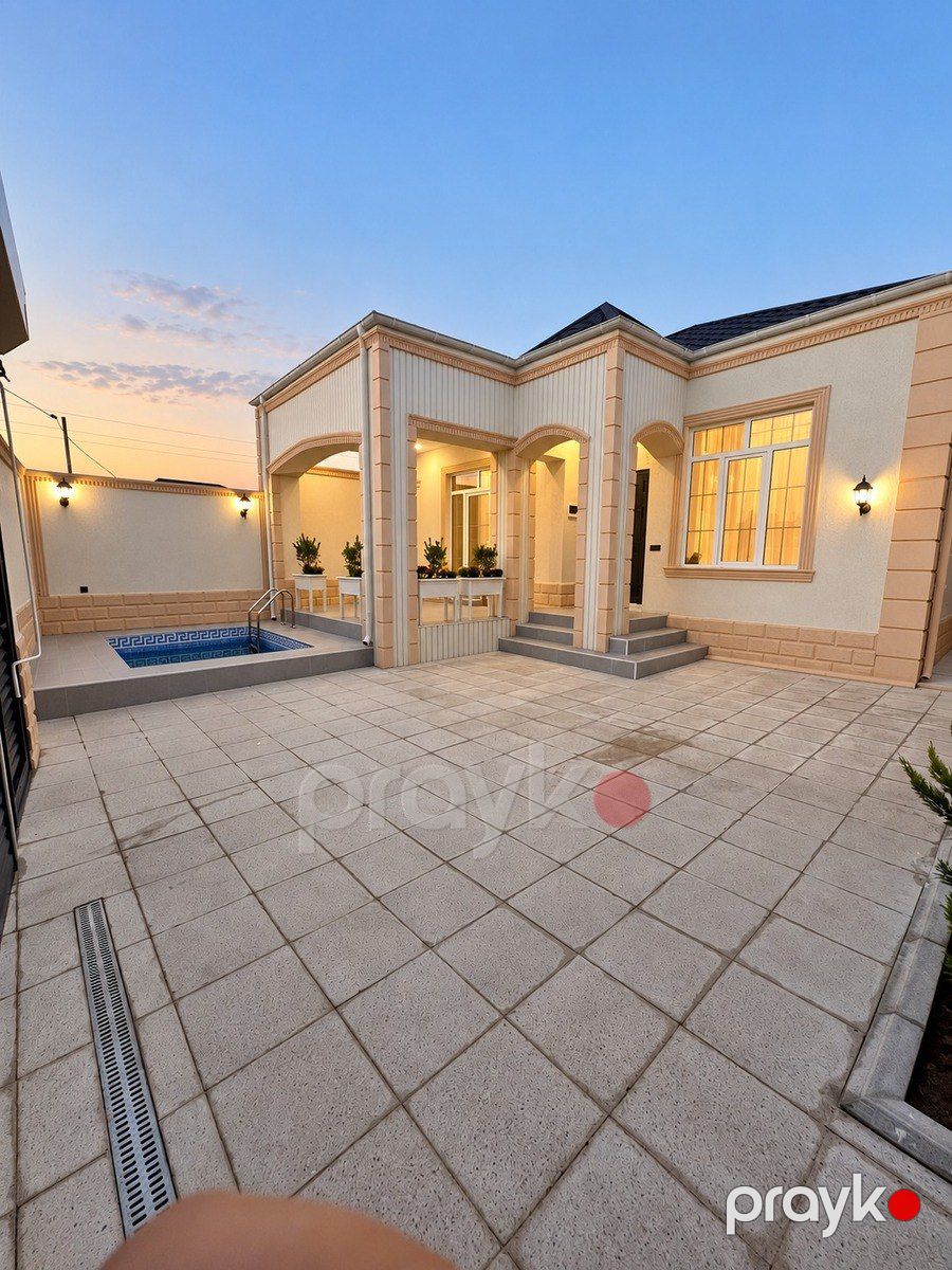 Satılır 3 otaqlı həyət evi/bağ evi 100 m² — Ev, villa, Bakı (2)