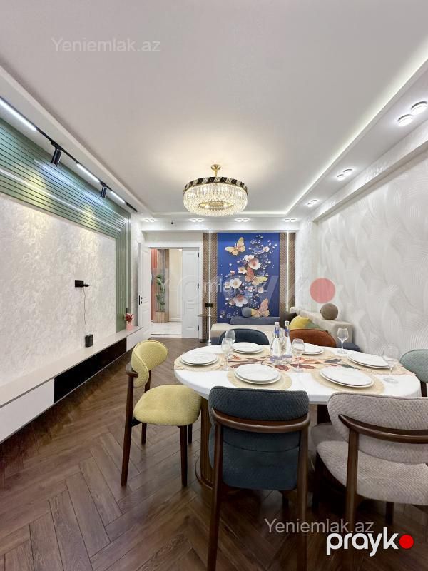 Satılır 3 otaqlı Bina evi menzil (Yeni tikili), 110 m², Xətai rayonu — Mənzil, Bakı (4)