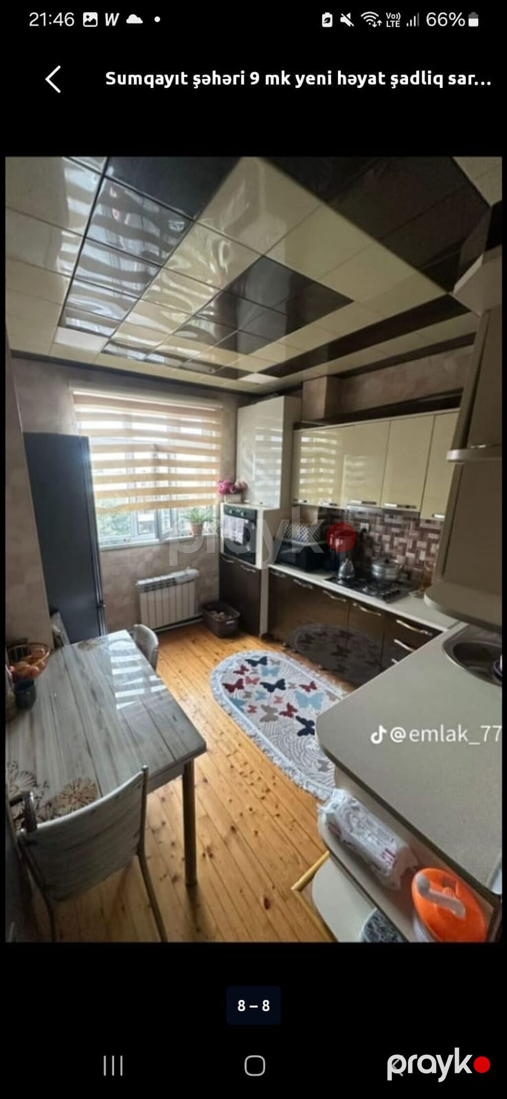 Sumqayıtda 9 mkrda 3 otaqlı ev kirayə verilir.9 mərtəbənin 4cü — Mənzil, Sumqayıt (2)