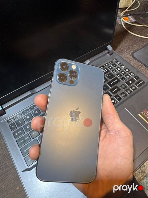 IPhone 12 Pro, 128 GB, Mavi, Simsiz şarj — Bakı