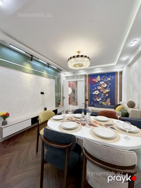 Satılır 3 otaqlı Bina evi menzil (Yeni tikili), 110 m², Xətai rayonu — Mənzil, Bakı (3)