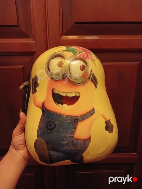 Uşaq üçün Minion temalı bel çantası - Ön tərəfi sərt formadadır — Bakı