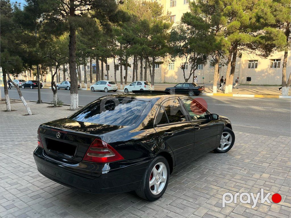 Mercedes C 200, 2.2 L, 2000 il, 354 165 km — Avtomobillər, Sumqayıt (9)