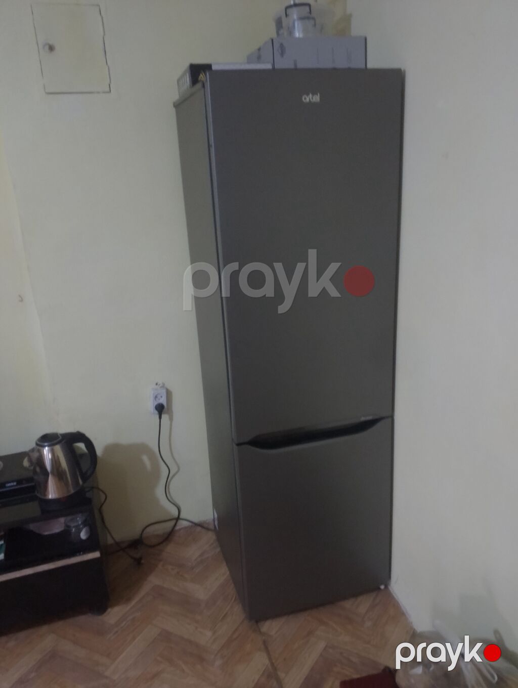 Artel iki qapılı soyuducu - Rəng: tünd boz (inox effekti) - Qapı — Soyuducular, Digah (3)