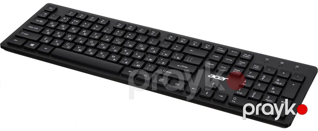 Acer Keyboard OKW020, 104key, Usb-a, En/ukr/ru — Periferik cihazlar, Bakı (3)