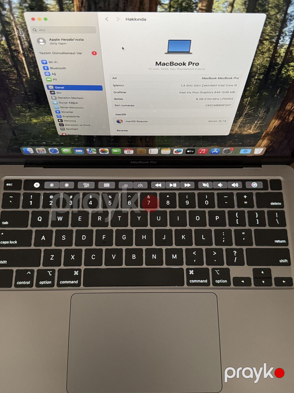 İşlənmiş Apple MacBook, 13.3 Intel Core i5, 256 GB — Apple Macbook, Bakı (5)