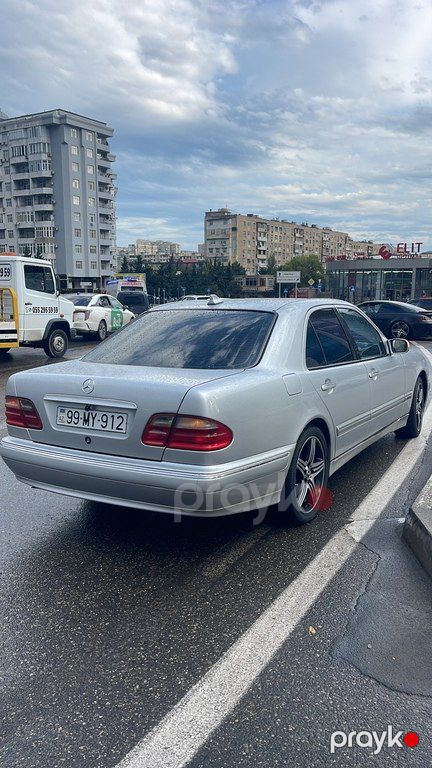 Mercedes E 280, 2.8 L, 2000 il, 280 500 km — Avtomobillər, Bakı (3)