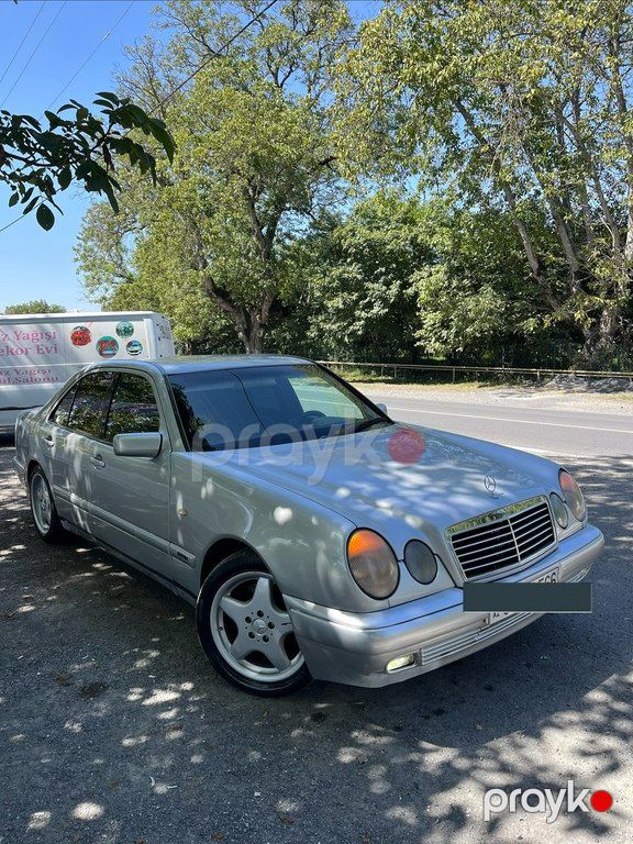 Mercedes E 240, 2.4 L, 1998 il, 350 000 km — Avtomobillər, Qəbələ (2)