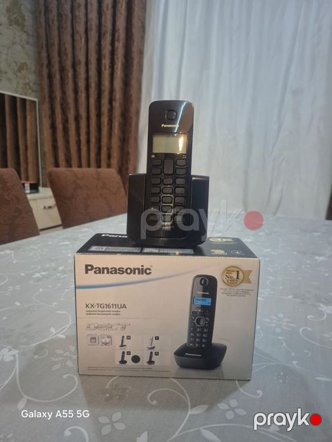 Stasionar telefon Panasonic, Simsiz, İşlənmiş, Pulsuz çatdırılma — Sumqayıt