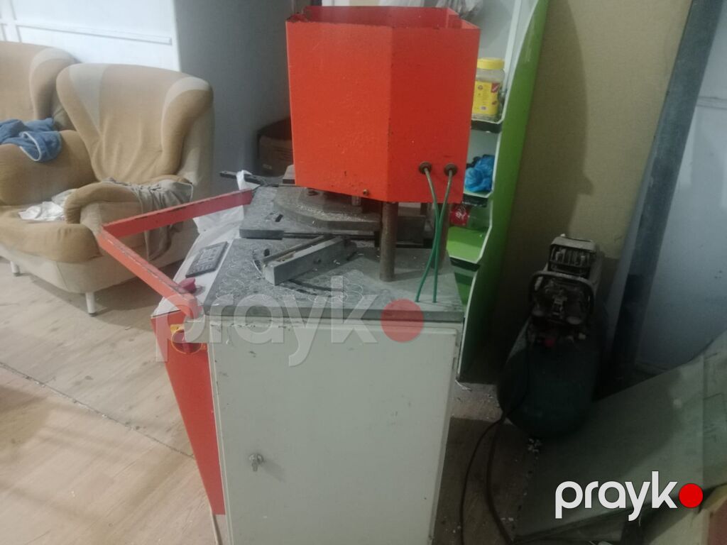 PVC/alüminium profillər üçün iki başlı künc qaynaq aparatı — Stanoklar, Bakı (5)