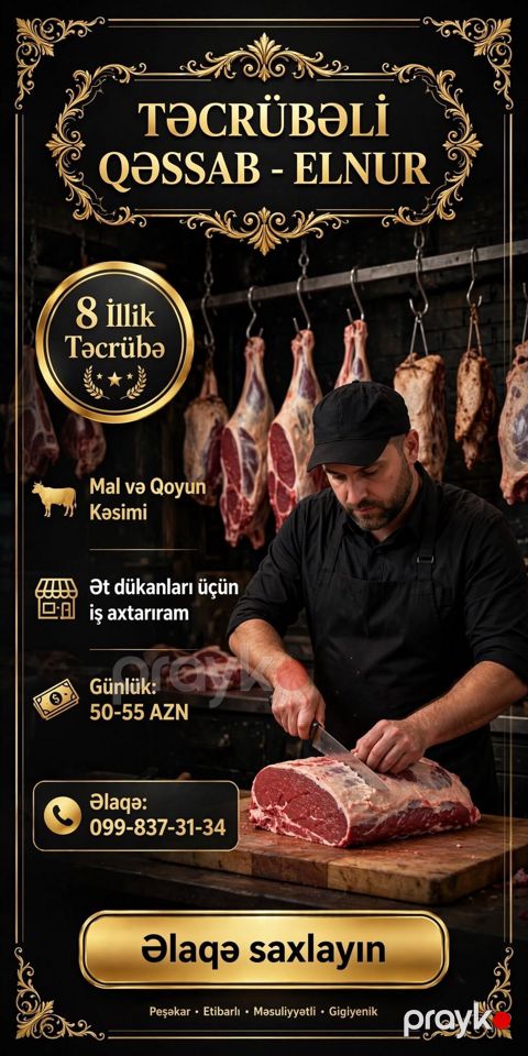 Ev köməkçisi, 30 yaş, 5 ildən artıq təcrübə — Bakı