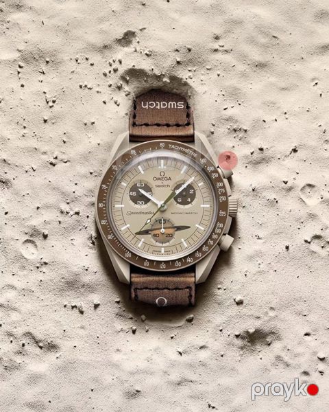 Omega Swatch Moonswatch Mission to Saturn qol saatı — Bakı