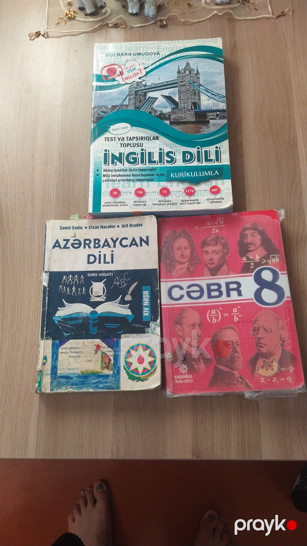 Məktəb və hazırlıq üçün müxtəlif fənn kitabları və test topluları — Kitablar, Gəncə (2)