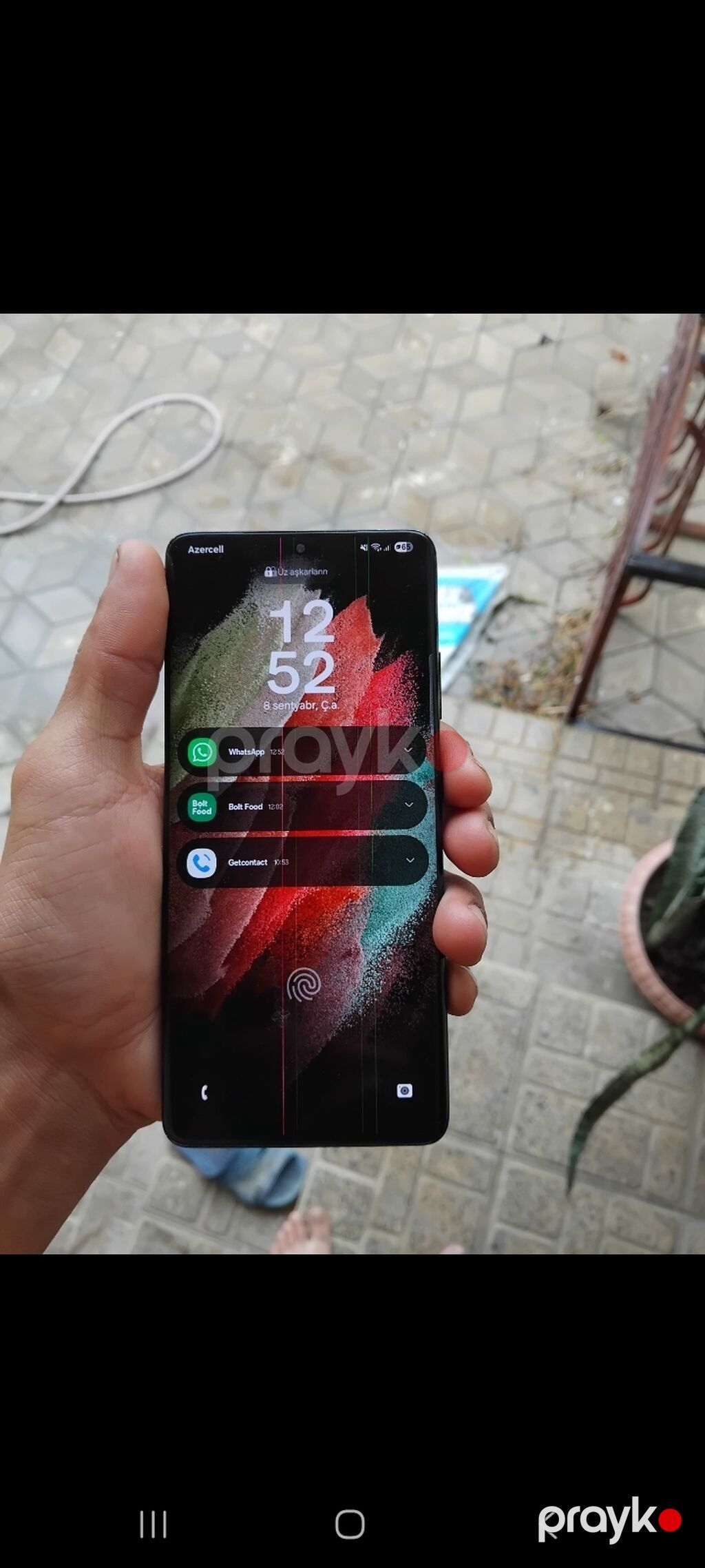 Samsung Galaxy S21 Ultra, 256 GB, rəng - Qara, Barmaq izi — Samsung, Bakı (4)