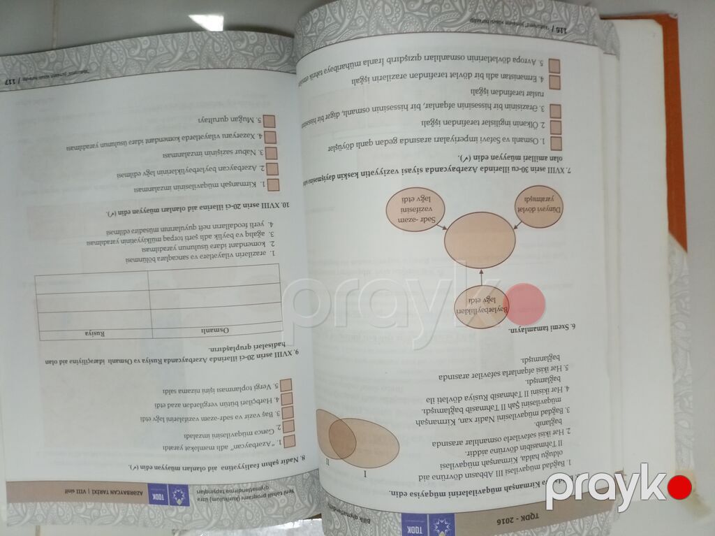 Dəst Şəklində 8 AZN İçləri yazılmayıb Dəstdə: - Ümumi Tarix – 8 — Kitablar, Digah (4)